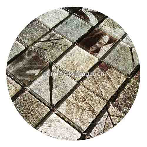 Rustic Panel Wood Mosaic factory   HG-WT001