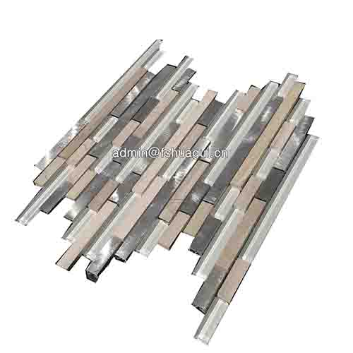 Rustic Panel Wood Mosaic factory   HG-WT001