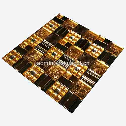 Rustic Panel Wood Mosaic factory   HG-WT001