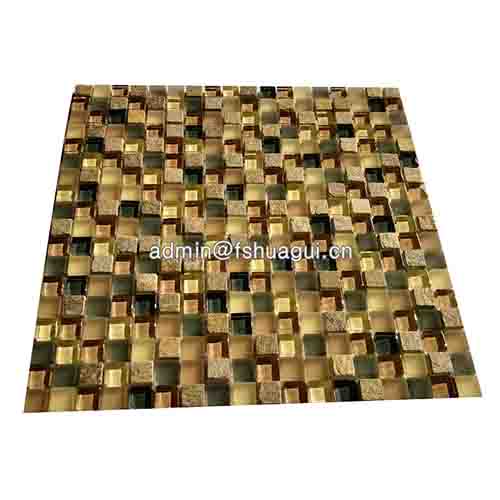 Rustic Panel Wood Mosaic factory   HG-WT001