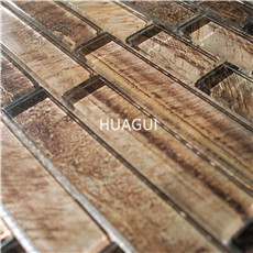 Rustic Panel Wood Mosaic factory   HG-WT001