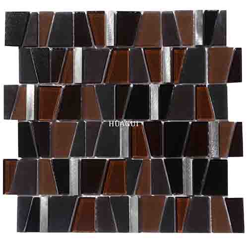 Rustic Panel Wood Mosaic factory   HG-WT001