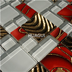 Rustic Panel Wood Mosaic factory   HG-WT001