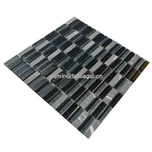 Rustic Panel Wood Mosaic factory   HG-WT001