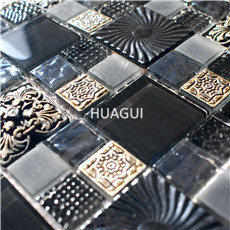 Rustic Panel Wood Mosaic factory   HG-WT001