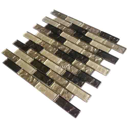 Rustic Panel Wood Mosaic factory   HG-WT001