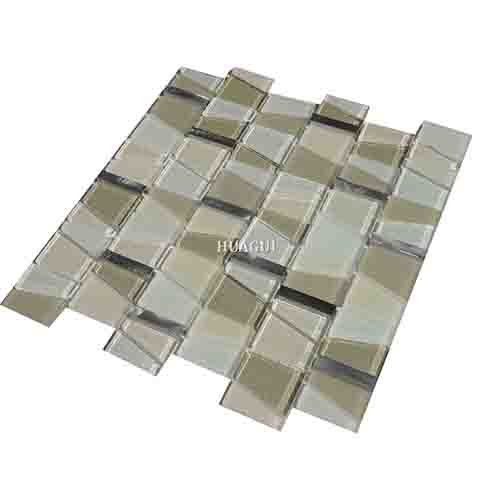 Rustic Panel Wood Mosaic factory   HG-WT001