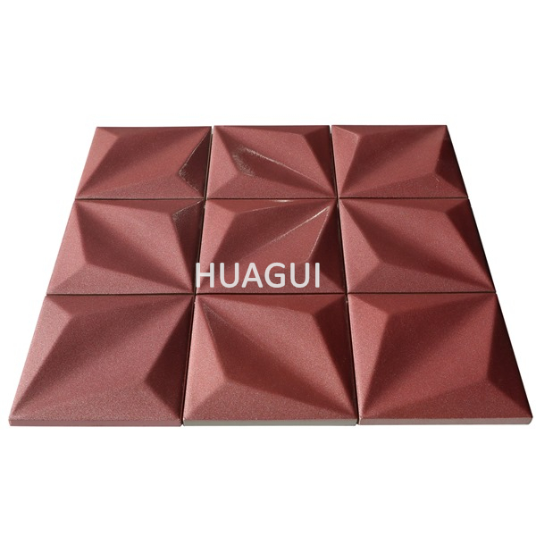 Rustic Panel Wood Mosaic factory   HG-WT001