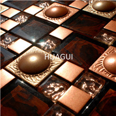 Rustic Panel Wood Mosaic factory   HG-WT001