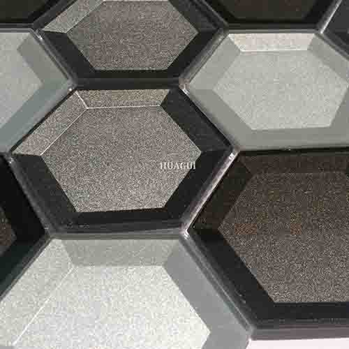 Rustic Panel Wood Mosaic factory   HG-WT001