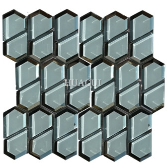 Rustic Panel Wood Mosaic factory   HG-WT001