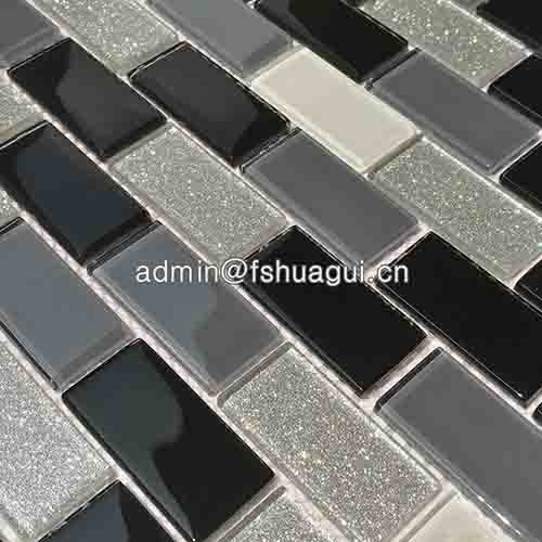 Rustic Panel Wood Mosaic factory   HG-WT001