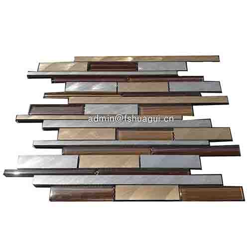 Rustic Panel Wood Mosaic factory   HG-WT001