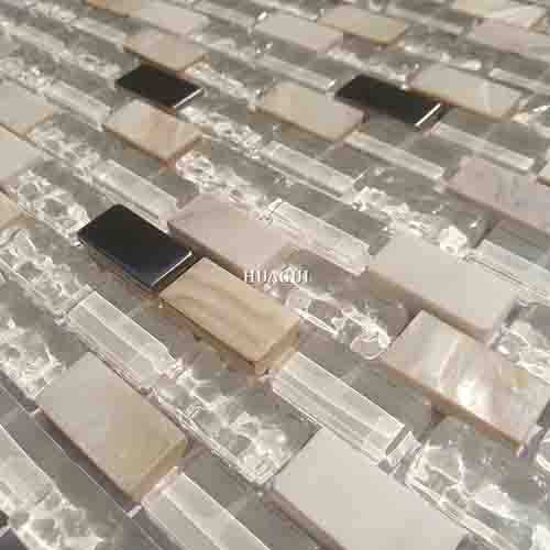 Rustic Panel Wood Mosaic factory   HG-WT001