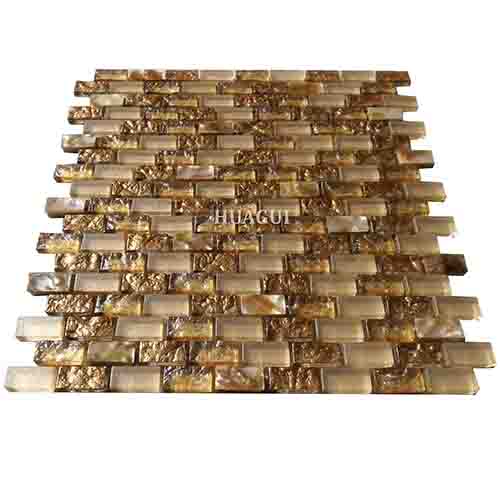 Rustic Panel Wood Mosaic factory   HG-WT001