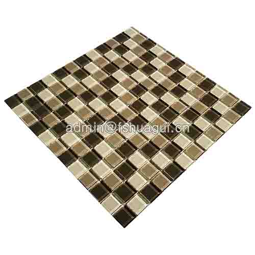 Rustic Panel Wood Mosaic factory   HG-WT001