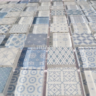 Rustic Panel Wood Mosaic factory   HG-WT001