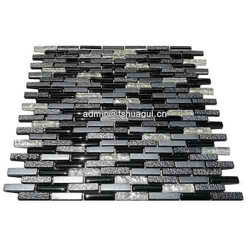 Rustic Panel Wood Mosaic factory   HG-WT001