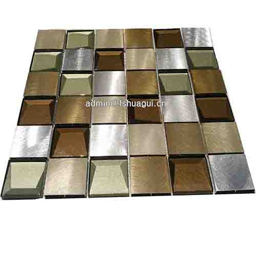 Rustic Panel Wood Mosaic factory   HG-WT001