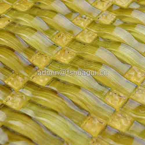 Rustic Panel Wood Mosaic factory   HG-WT001
