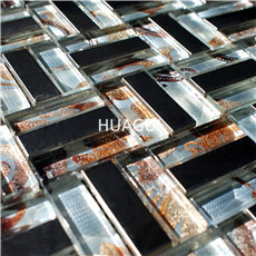 Rustic Panel Wood Mosaic factory   HG-WT001