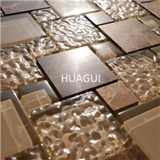 Rustic Panel Wood Mosaic factory   HG-WT001