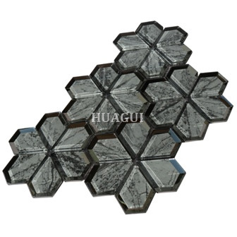 Rustic Panel Wood Mosaic factory   HG-WT001
