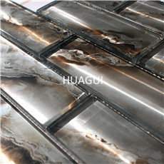 Rustic Panel Wood Mosaic factory   HG-WT001
