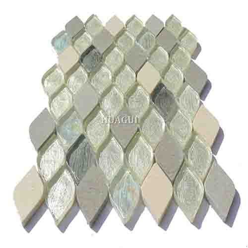 Rustic Panel Wood Mosaic factory   HG-WT001