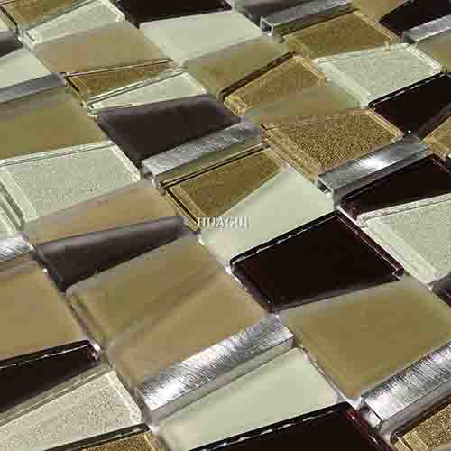 Rustic Panel Wood Mosaic factory   HG-WT001