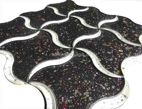 Rustic Panel Wood Mosaic factory   HG-WT001