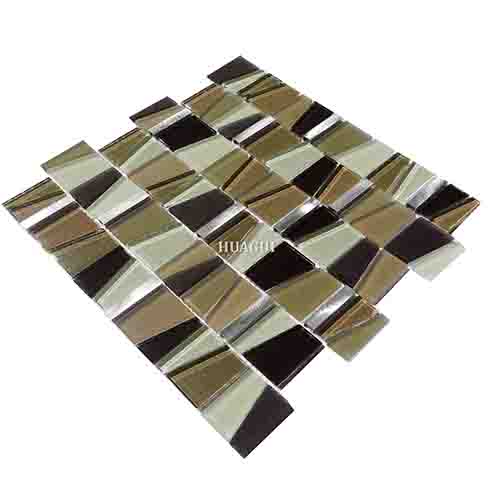 Rustic Panel Wood Mosaic factory   HG-WT001