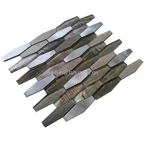 Rustic Panel Wood Mosaic factory   HG-WT001
