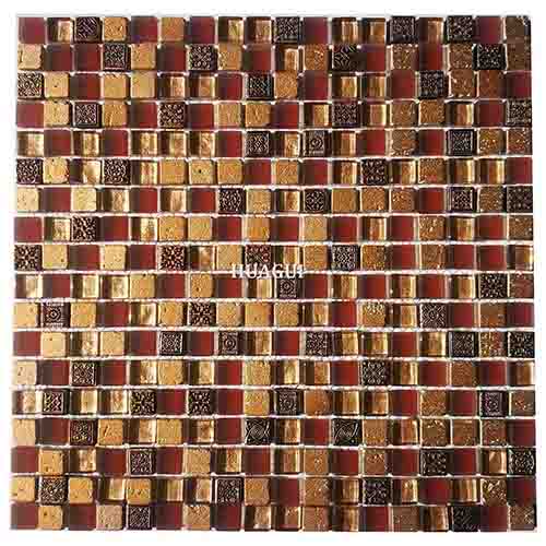 Rustic Panel Wood Mosaic factory   HG-WT001