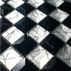 Rustic Panel Wood Mosaic factory   HG-WT001