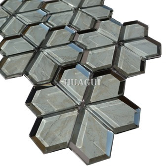 Rustic Panel Wood Mosaic factory   HG-WT001