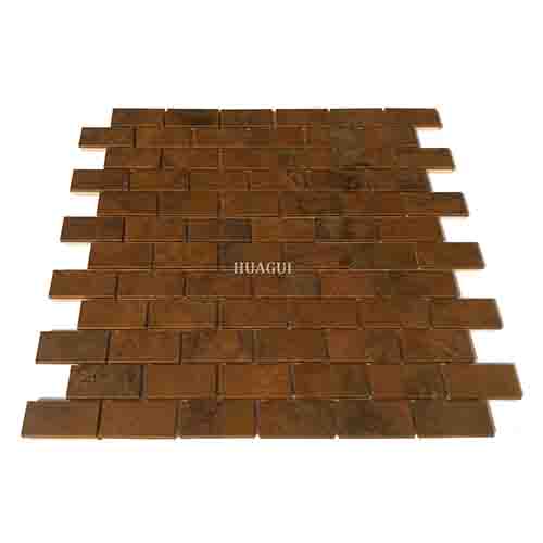 Rustic Panel Wood Mosaic factory   HG-WT001