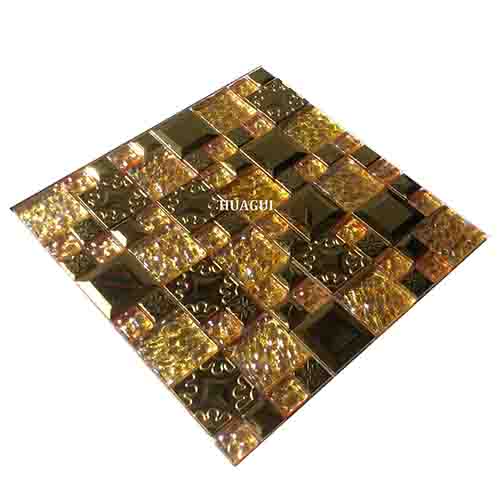 Rustic Panel Wood Mosaic factory   HG-WT001