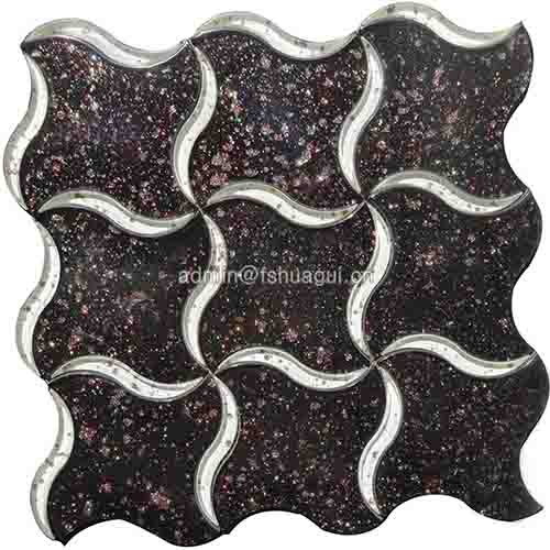 Rustic Panel Wood Mosaic factory   HG-WT001
