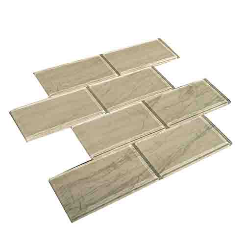 Rustic Panel Wood Mosaic factory   HG-WT001