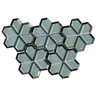 Rustic Panel Wood Mosaic factory   HG-WT001