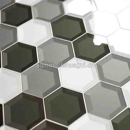Rustic Panel Wood Mosaic factory   HG-WT001