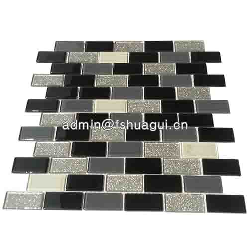 Rustic Panel Wood Mosaic factory   HG-WT001