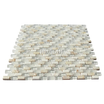Rustic Panel Wood Mosaic factory   HG-WT001