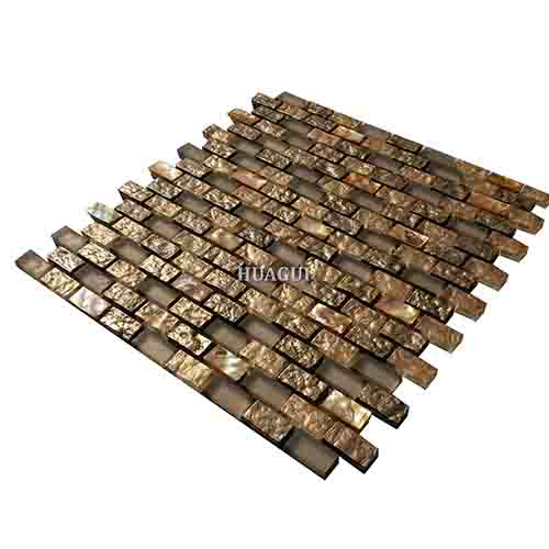 Rustic Panel Wood Mosaic factory   HG-WT001