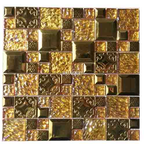 Rustic Panel Wood Mosaic factory   HG-WT001