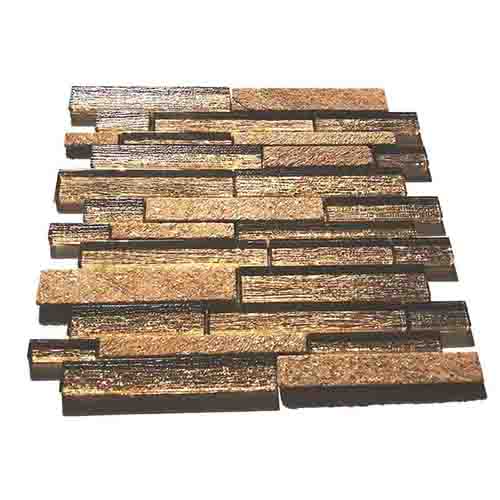 Rustic Panel Wood Mosaic factory   HG-WT001