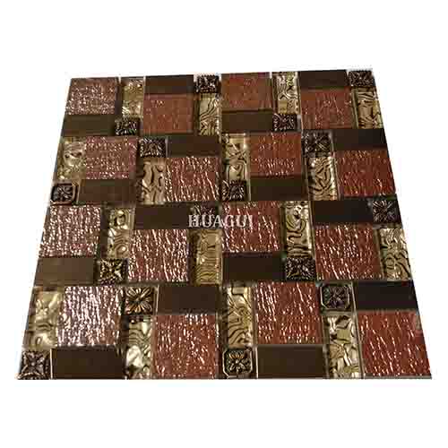 Rustic Panel Wood Mosaic factory   HG-WT001