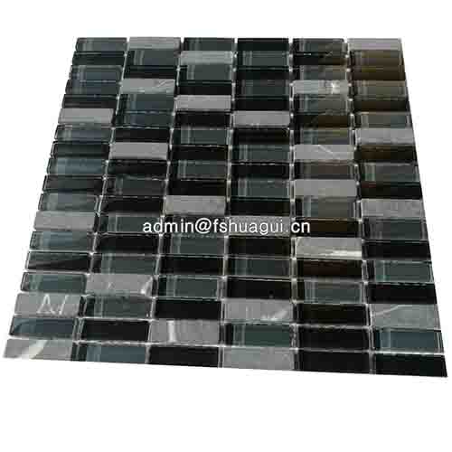 Rustic Panel Wood Mosaic factory   HG-WT001
