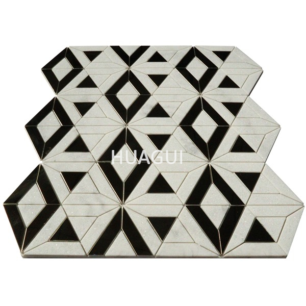 Rustic Panel Wood Mosaic factory   HG-WT001